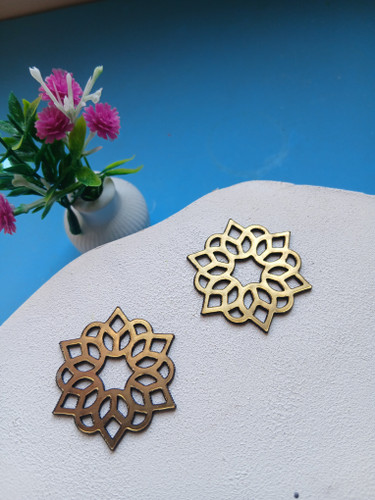 مولتی استایل طلایی گوشواره