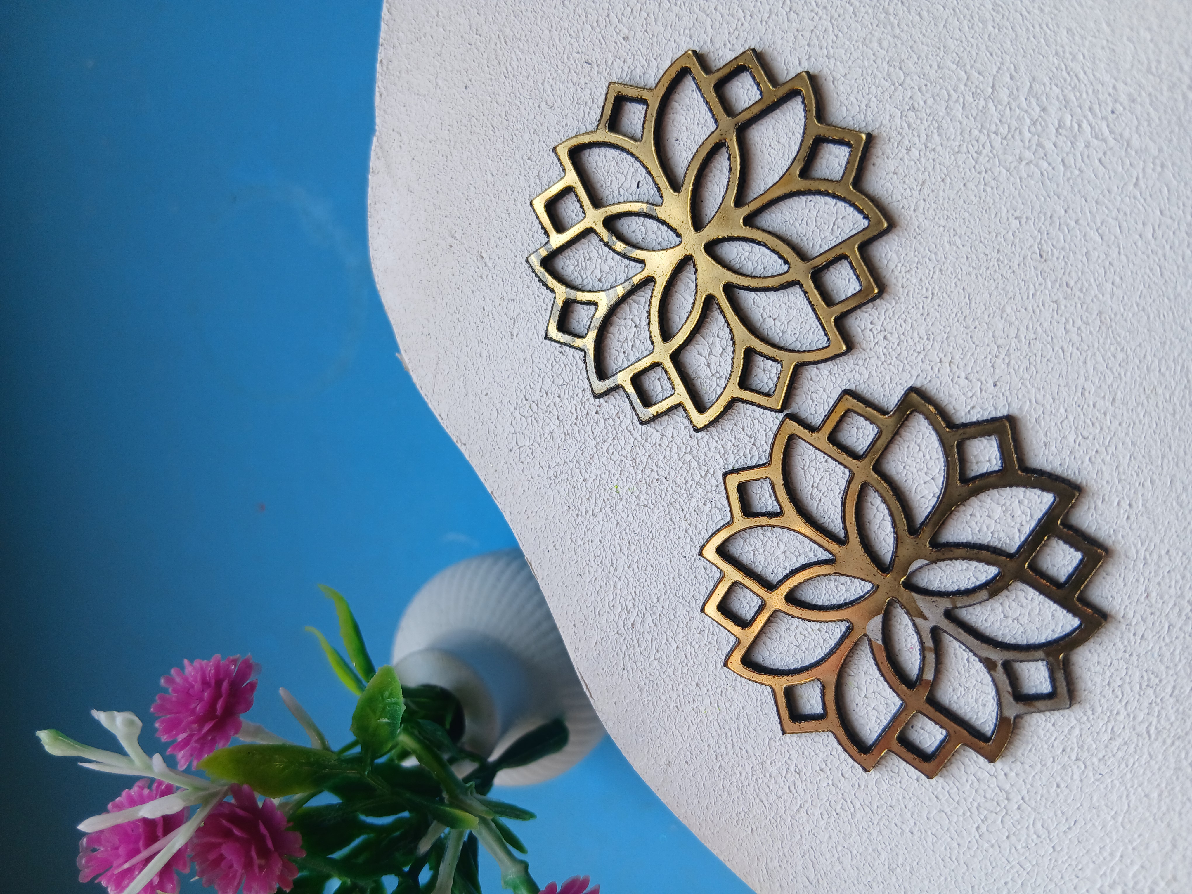 مولتی استایل طلایی گوشواره